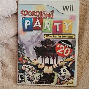 G003. Nintendo WordJong Party for Wii - Colorful Puzzle Fun